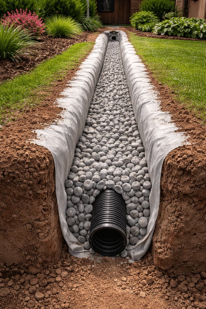 Drainage Solutions (French Drain)