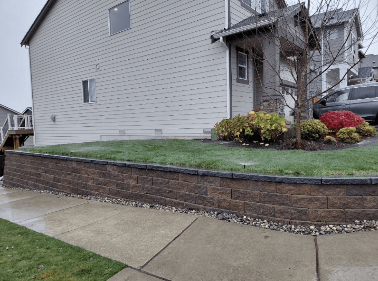 Driveway paver project — Camberos Landscaping
