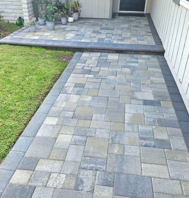 Paver patio design — Camberos Landscaping